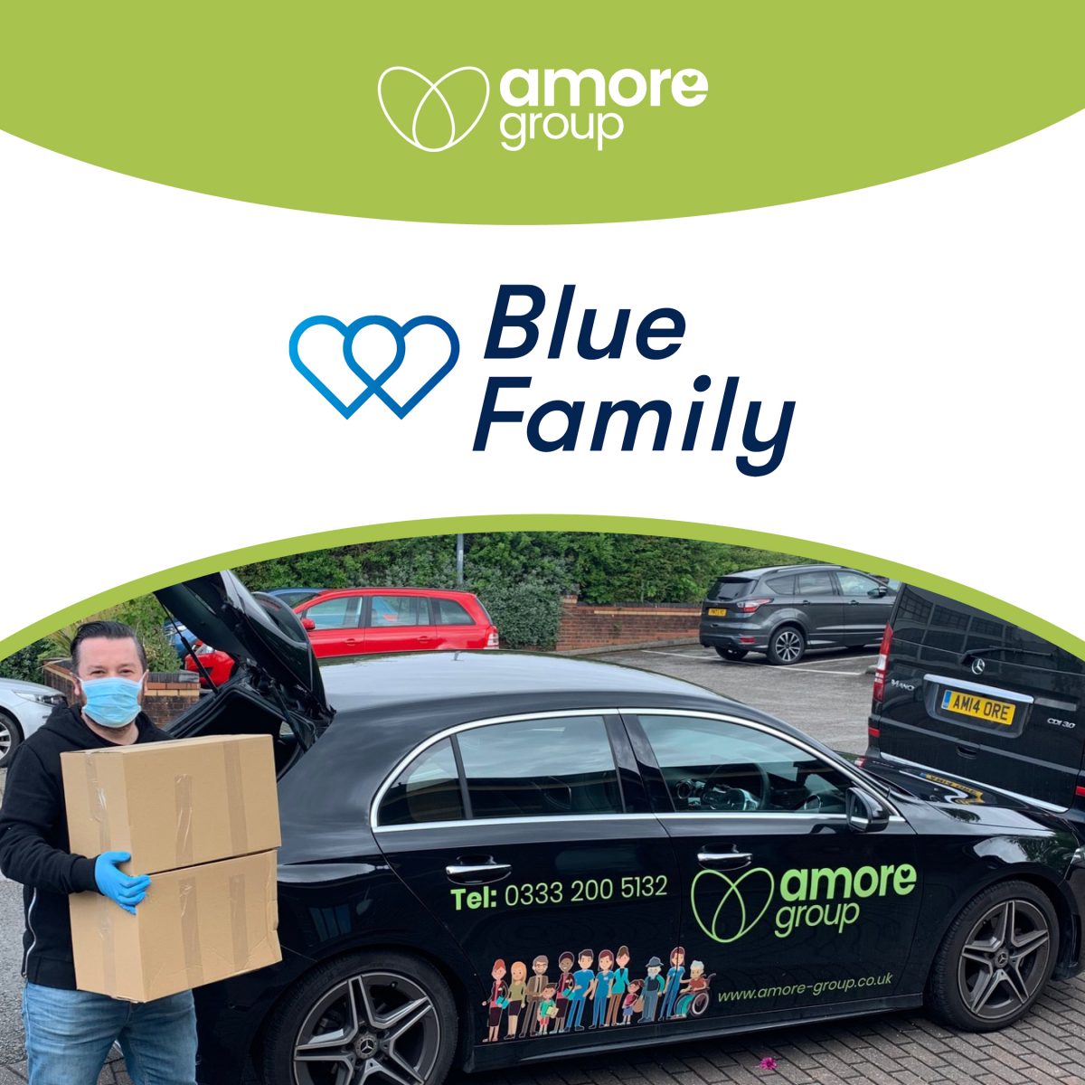 The Amore Family and the Blue Family partnership