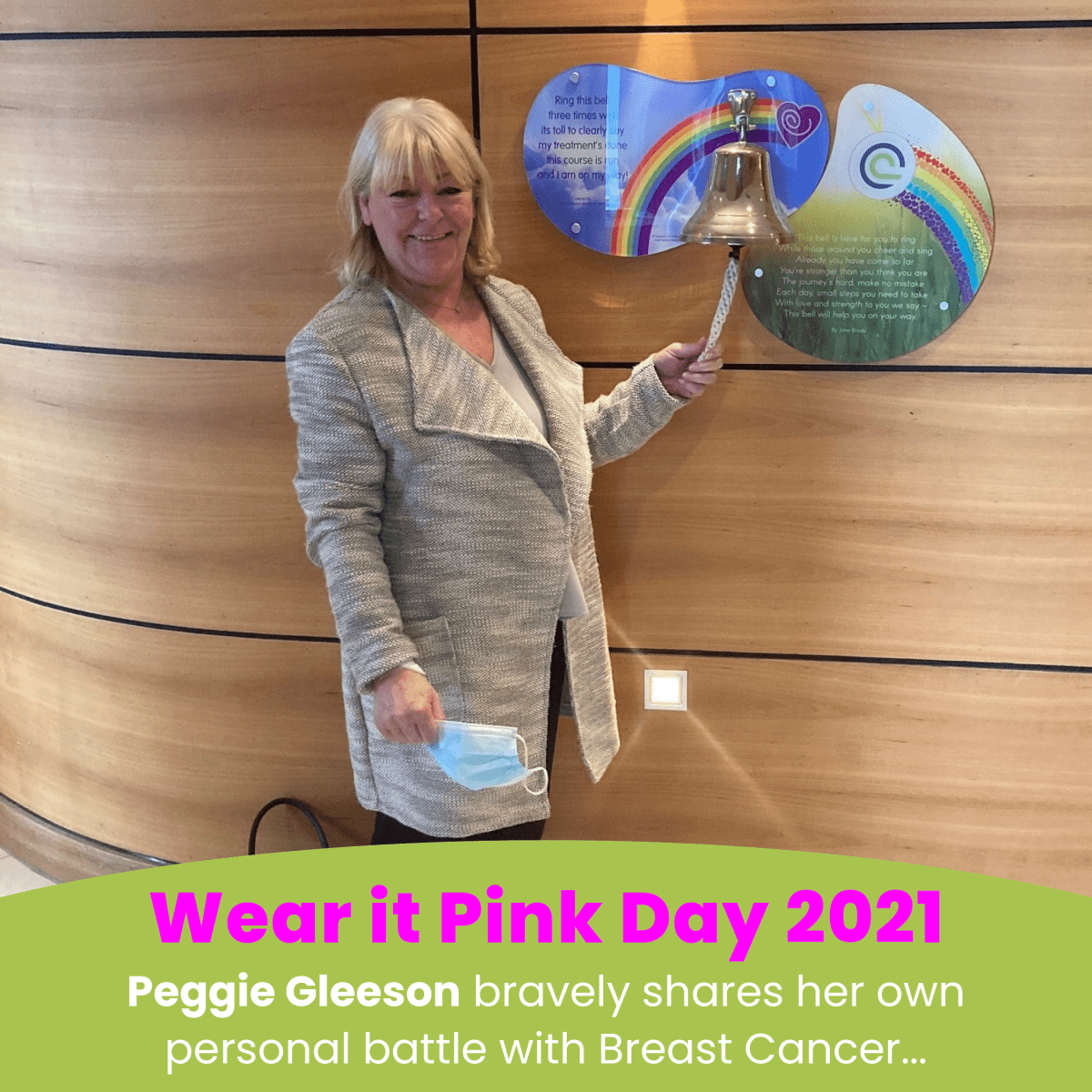 Peggie Gleeson bravely shares her own personal battle with breast cancer…