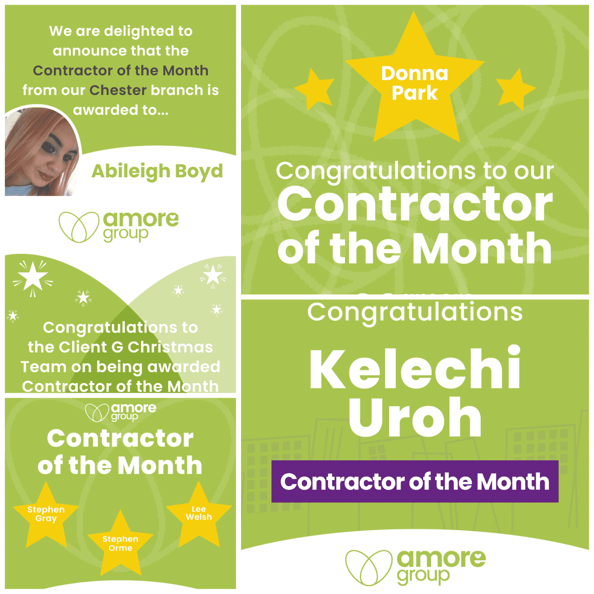 Contractor of the Month